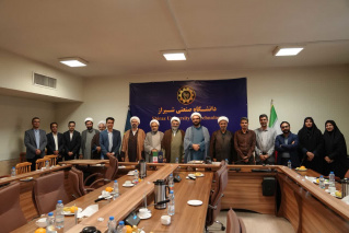 مراسم تکریم و معارفه مسئول دفتر نهاد نمایندگی مقام معظم رهبری در دانشگاه صنعتی شیراز